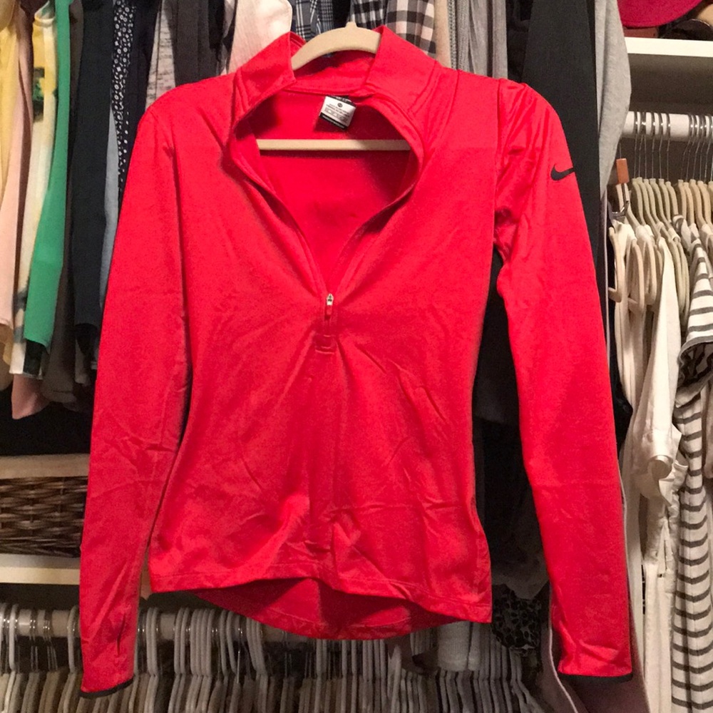 Nike Pro Dri-Fit half-zip long-sleeve pullover